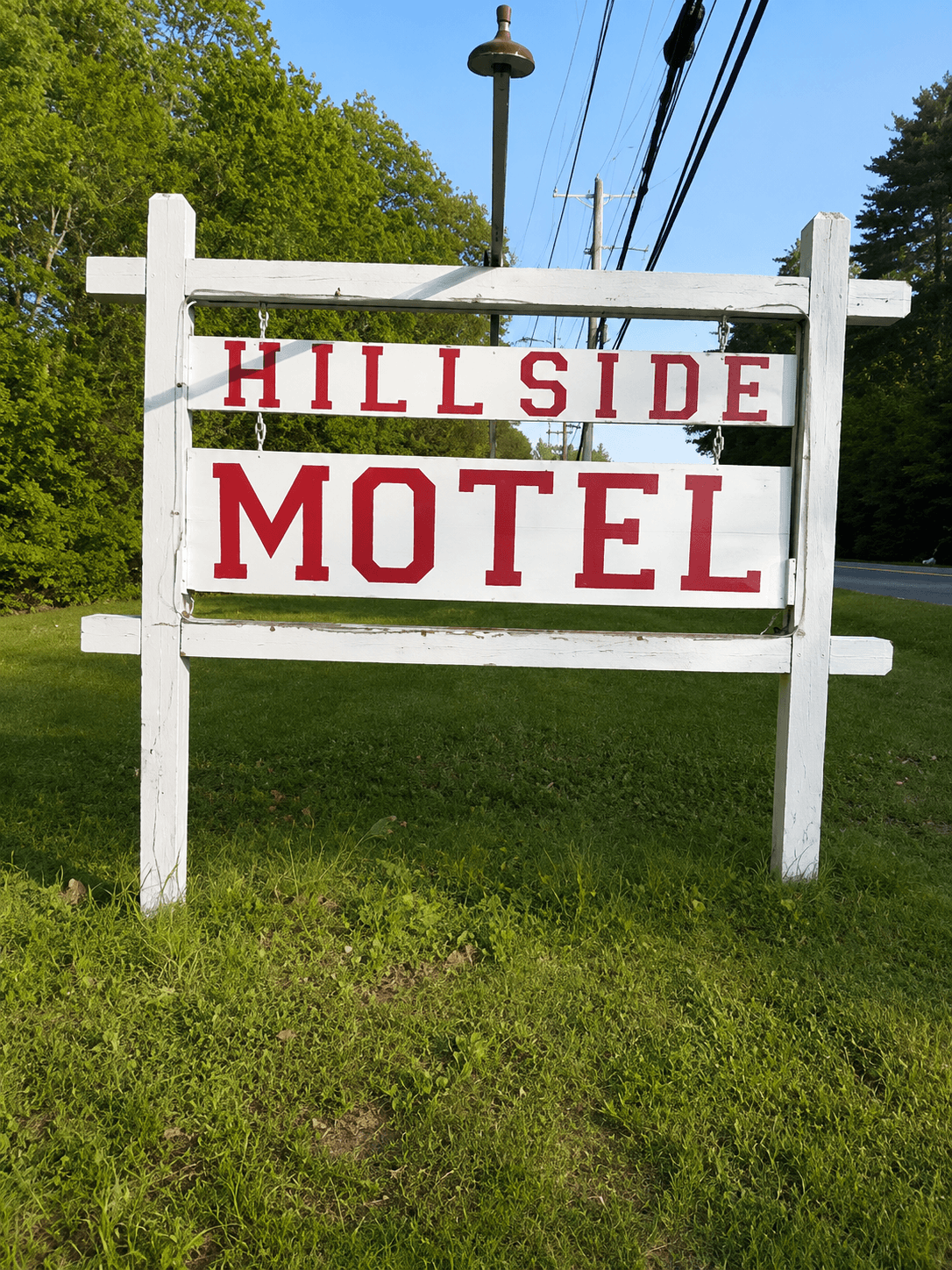 Motel amenities view