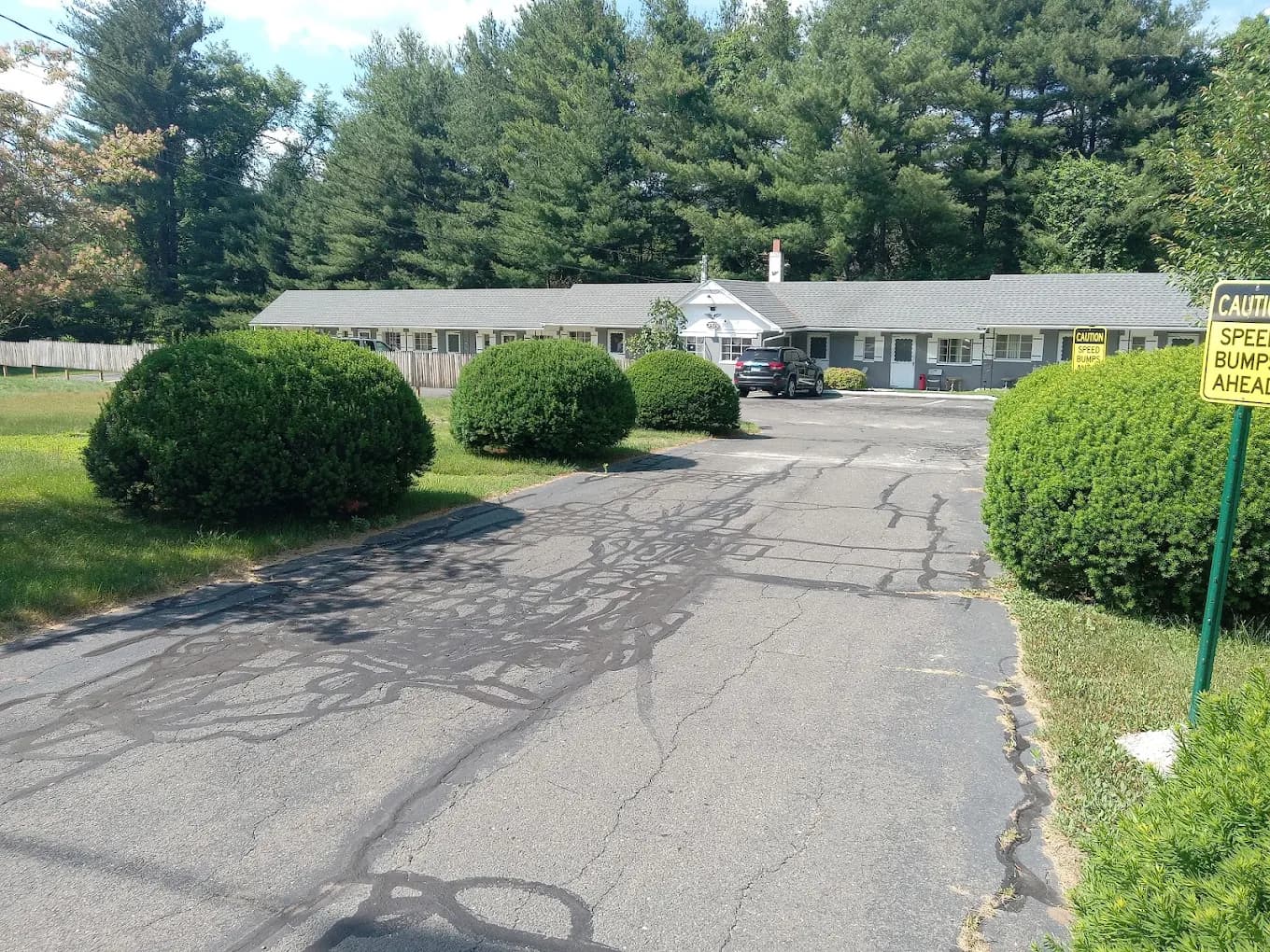 Pathway and motel architecture